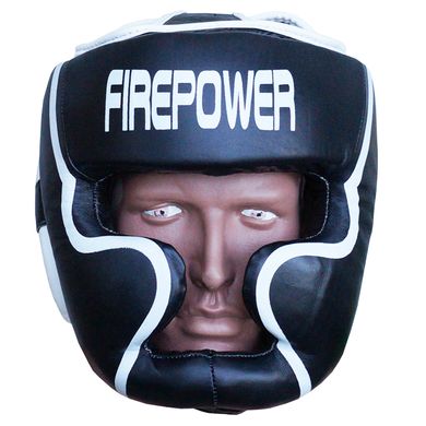 Шолом боксерський для тренувань Firepower FPHG5 Чорний, L, L