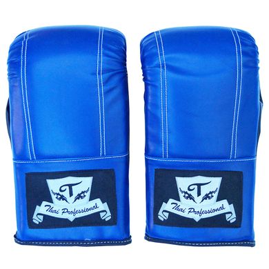 Снарядні рукавички Thai Professional BGA6 Сині, M, M