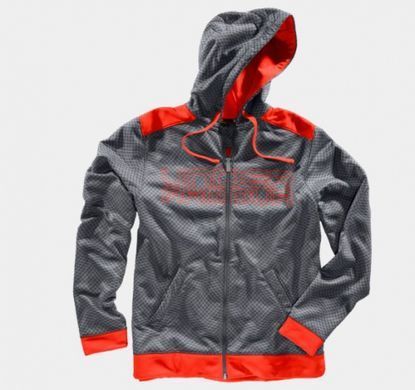 Толстовка Under Armour Emilystic Full Zip Hoodie Graphite, Cерый, S