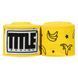 Бинты боксерские эластичные TITLE Boxing Print Mexican Stile Banana 4,5м