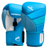 Боксерские перчатки Hayabusa T3 Neon Boxing Gloves Blue, 10 oz