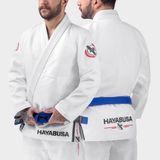 Кимоно для бразильского джиу-джитсу Hayabusa Valor Lightweight (Штаны RipStop) Белое A0