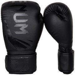 Боксерские перчатки Venum Challenger 3.0 Черные с черным, 14oz, 14oz