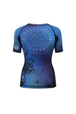 Женский рашгард Peresvit Hiss Ladies Rashguard Short Sleeve, Синий, XS