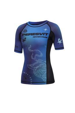 Женский рашгард Peresvit Hiss Ladies Rashguard Short Sleeve, Синий, XS