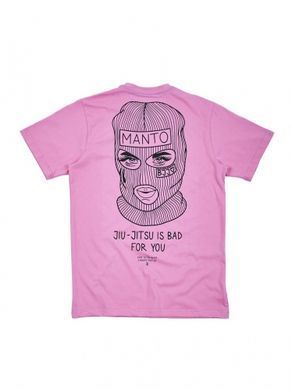 Футболка MANTO x KTOF T-shirt Balaclava Pink, XXL