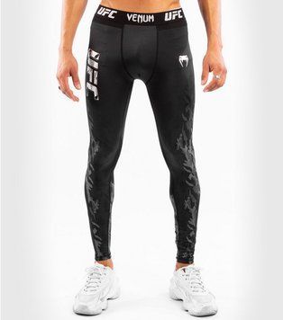 Компресійні штани Venum Official UFC Fight Week Black, Чорний, XXS