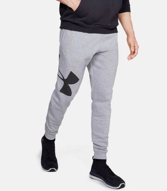 Спортивні штани Under Armour Rival Fleece Logo Joggers Light Grey, Cірий, M
