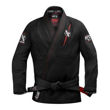 Кімоно для бразильського джиу-джитсу Hayabusa UFC BJJ Lightweight (Штани Twill) Чорне A0
