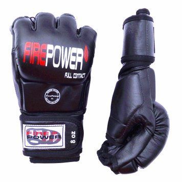 Рукавички ММА Firepower MG2 Чорні L-XL