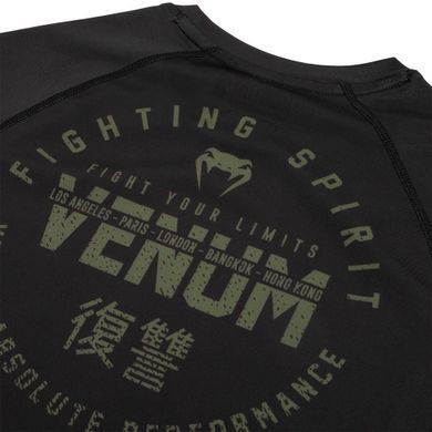 Рашгард Venum Signature Rashguard Long Sleeves Black Khaki Exclusive, Хакі, XS