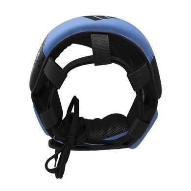 Боксерський шолом Adidas Combat 50 | чорно/синій | ADIC50HG