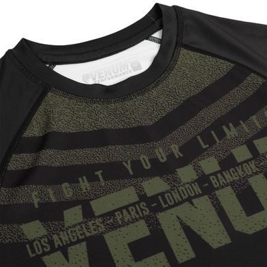 Рашгард Venum Signature Rashguard Long Sleeves Black Khaki Exclusive, Хакі, XS