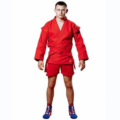 Форма для самбо (самбовка) червона TM "Kintayo", 190 зріст, щільність 550 гр/м.кв.