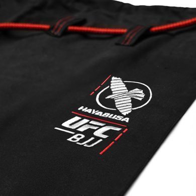 Кімоно для бразильського джиу-джитсу Hayabusa UFC BJJ Lightweight (Штани Twill) Чорне A0