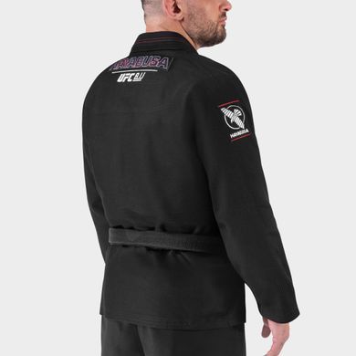 Кімоно для бразильського джиу-джитсу Hayabusa UFC BJJ Lightweight (Штани Twill) Чорне A0