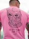 Футболка MANTO x KTOF T-shirt Balaclava Pink, XXL