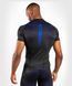 Рашгард з коротким рукавом Venum Nogi 3.0 Short Sleeves Rashguard Black Blue, Чорний-Синій, S