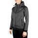 Женская толстовка Venum Laser Hoody Dark Heather Grey, Cерый, XS