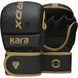 Перчакти для MMA RDX F6 Kara Shooter Sparring Gloves Golden, S/M