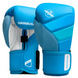 Боксерские перчатки Hayabusa T3 Neon Boxing Gloves Blue, 10 oz