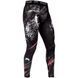 Компресійні штани Venum Grizzli Spats Black, Чорний, XS
