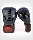 Боксерські рукавиці Venum Elite Boxing Gloves Navy Blue Black-Red, 8 oz