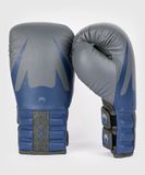 Боксёрские перчатки Venum Reverso Boxing Gloves - Storm Grey/Royal Blue, 10 oz