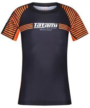 Дитячий рашгард з коротким рукавом Tatami IBJJF2 Rankrd Помаранчевий YS