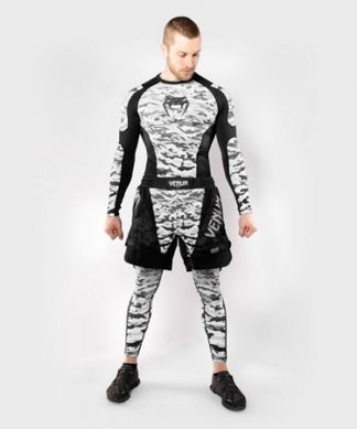 Рашгард Venum Defender Rashguard Long Sleeves Urban Camo, Хакі, XS