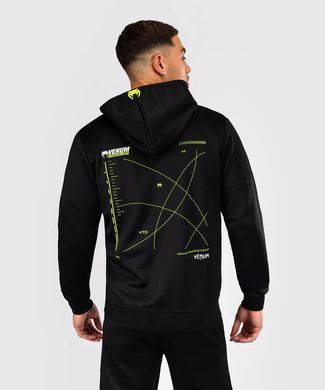 Спортивне худі Venum Training Camp 4.0 Full Zip Hoodie - Black/Neon Green, S