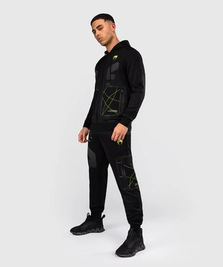 Спортивне худі Venum Training Camp 4.0 Full Zip Hoodie - Black/Neon Green, S