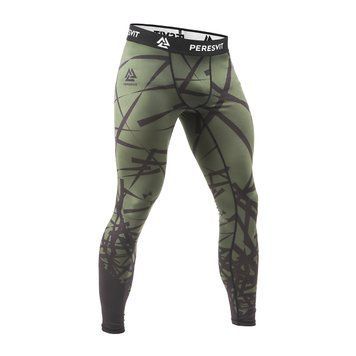 Компресійні штани Peresvit Rival MMA Leggings Riffle Green, Зелений, S