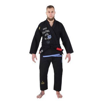 Кимоно Peresvit Keep Fighting BJJ Gi Black, Черный, A1
