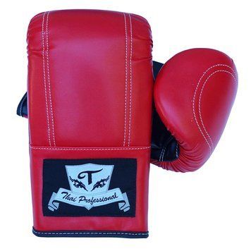 Снарядні рукавички Thai Professional BGA6 Червоні XL