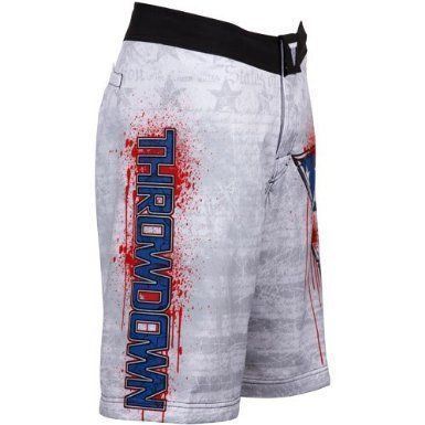 Шорти Throwdown Riot American Flag White, Білий, 30