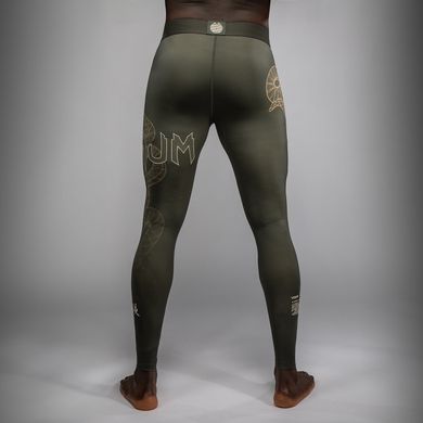 Леггинсы Venum Serpenti Spats Khaki Bronze Ivory, Хаки, 3XL