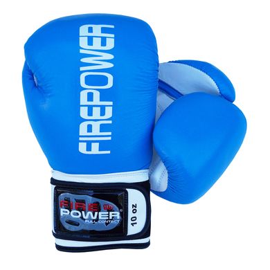 Боксерські рукавички Firepower FPBG10 Сині, 12oz, 12oz