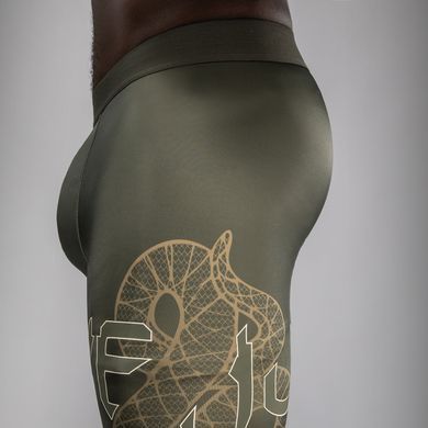 Леггинсы Venum Serpenti Spats Khaki Bronze Ivory, Хаки, 3XL