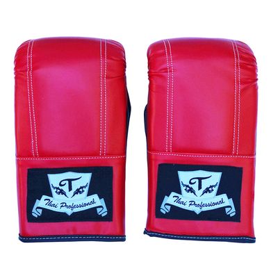 Снарядні рукавички Thai Professional BGA6 Червоні, XL, XL