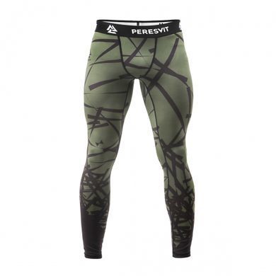 Компресійні штани Peresvit Rival MMA Leggings Riffle Green, Зелений, M