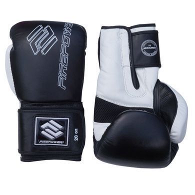 Боксерские перчатки Firepower FPBG2N Черные, 18oz