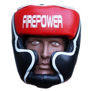 Шлем боксерский для тренировок Firepower FPHG5 Красный M