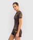 Женский рашгард UFC Venum FIGHT WEEK 4.0 Women's Short Sleeve Rashguards Dark Brown, XS