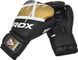 Боксерские перчатки RDX F7 Ego Boxing Gloves Black Golden, 14 oz