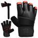 Рукавички для спортзалу RDX Gym Glove Micro Red Black, S