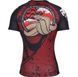 Рашгард Venum Crimson Viper Rashguard Short Sleeves Black Red, Чорний-Червоний, S
