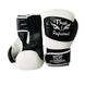 Боксерські рукавички Thai Professional BG7 Білі з чорним, 12oz, 12oz