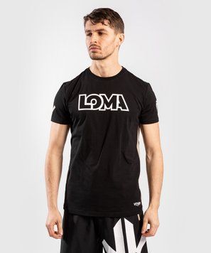 Футболка Venum Origins T-shirt Loma Edition Black White, 3XL