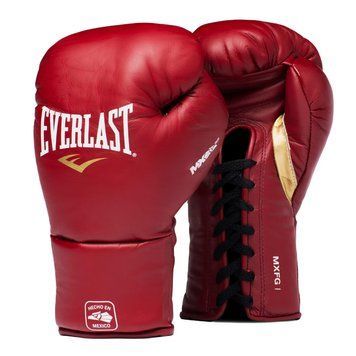 Боксерские перчатки Everlast MX2 Fight Glove Red Gold, 10 oz